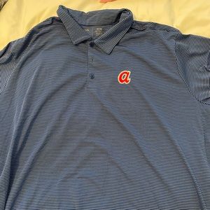 Blue Braves Antigua Polo